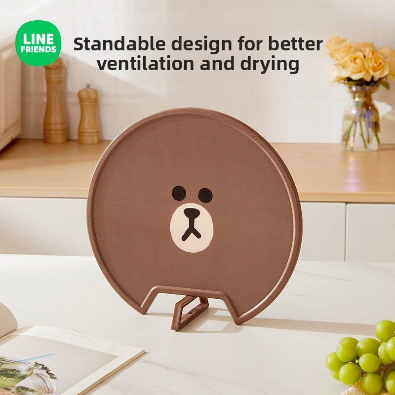 LINE FRIENDS Brown Anime Carto - Copolymer Line ulasan dan harga