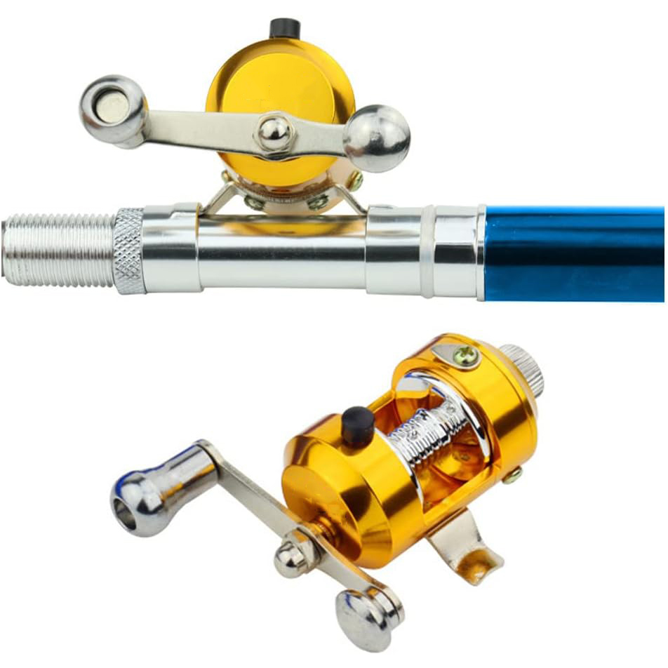 Mini Pocket Ice Fishing Rods P - Penn Reel Fierce ulasan dan harga