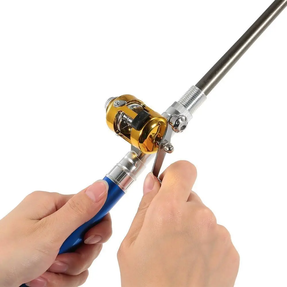 Mini Pocket Ice Fishing Rods P - Penn Reel Fierce ulasan dan harga