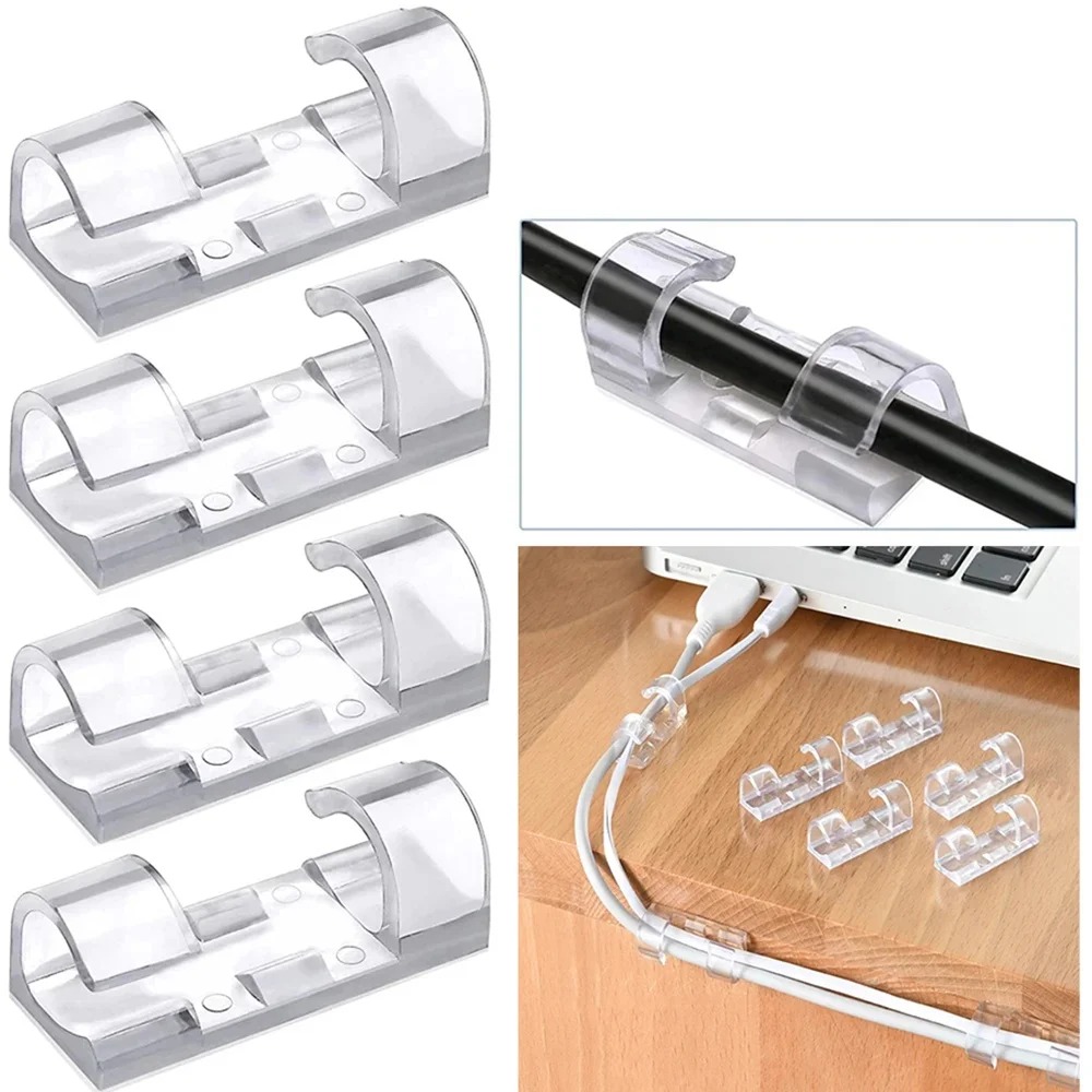 20/40PCS Cable Organizer Clips - Tippet Line ulasan dan harga